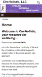 Mobile Screenshot of circholistic.com